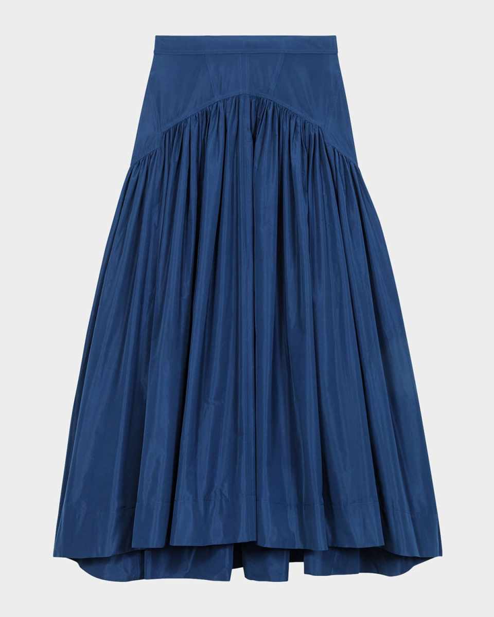 Jupetina Satin Maxi Skirt